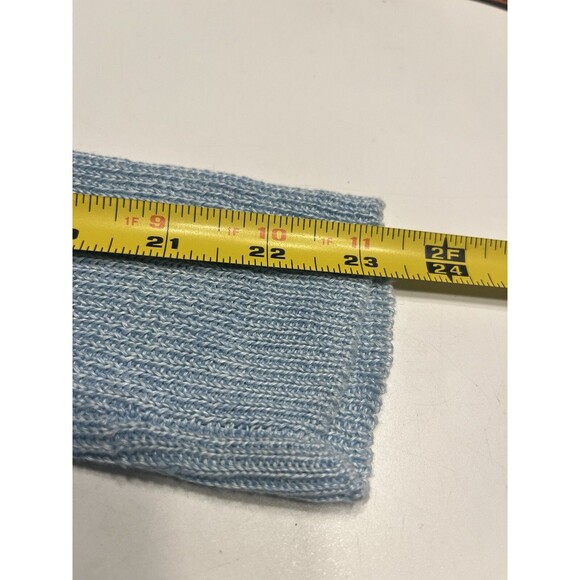 Eileen Fisher Linen Light Blue Open Front Asymmetrical Cardigan Sweater Sz PS - Picture 10 of 13